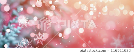 Delicate Flowers With Bokeh Background 116911623