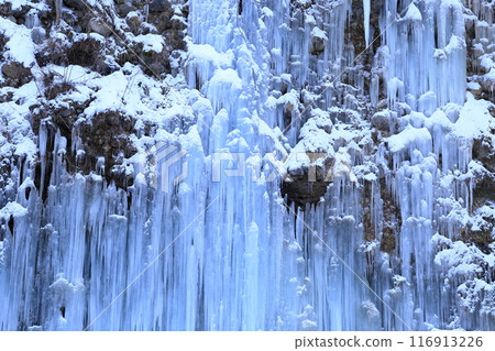 Shirakawa Icicles, Kiso Town, Nagano Prefecture 116913226