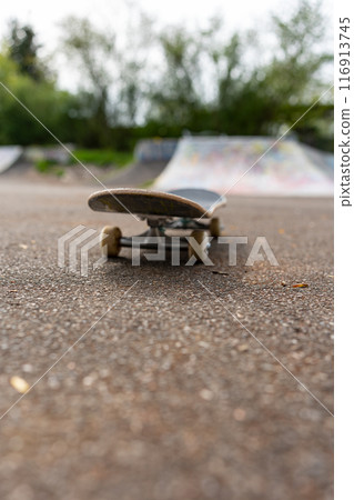 Skateboard Focus Style Life Concept. Skateboard Focus Style Life Concept. 116913745