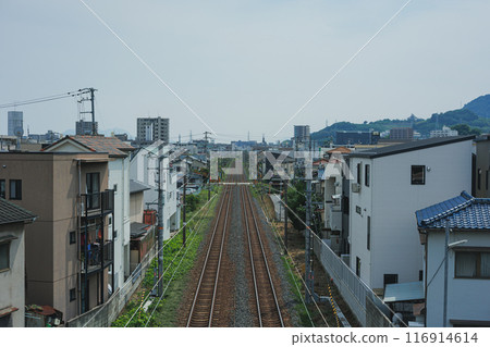 Scenery seen from the overpass 116914614
