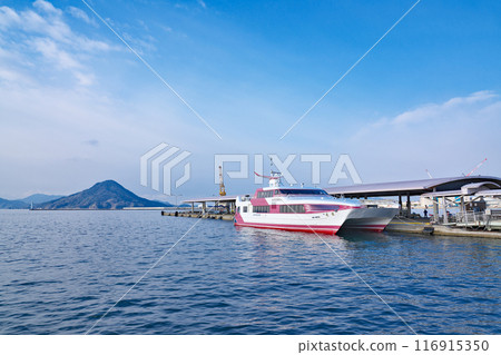 [廣島港渡輪碼頭] 廣島縣廣島市南區宇品海岸 116915350