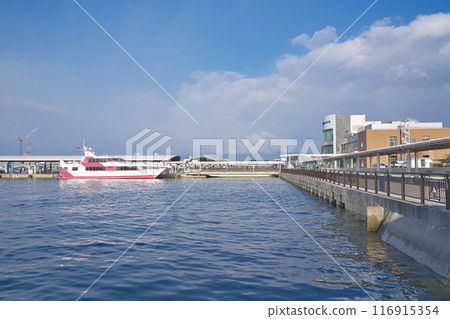 [廣島港渡輪碼頭] 廣島縣廣島市南區宇品海岸 116915354