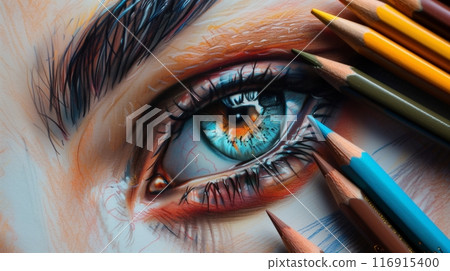 Create anything you can imagine. Unleash your creativity with our new line of colored pencils. 116915400