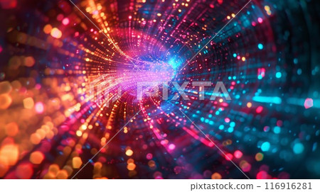 A mesmerizing display of color and movement all powered by the energy of synchrotron light 116916281