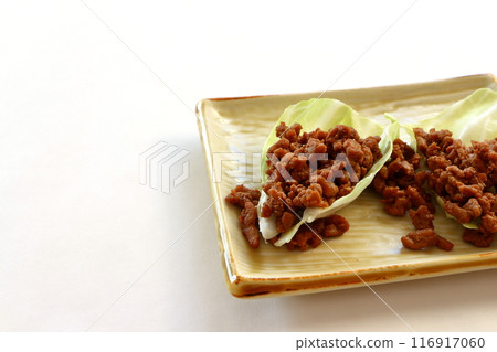生捲心菜和肉味噌 生捲心菜和肉味噌 116917060