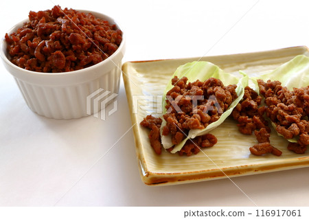 生捲心菜和肉味噌 生捲心菜和肉味噌 116917061