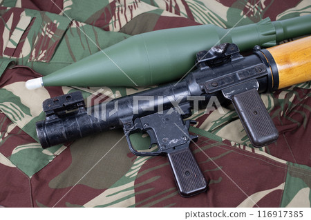 rocket propelled grenade launcher RPG 7 rocket propelled grenade launcher RPG 7 116917385