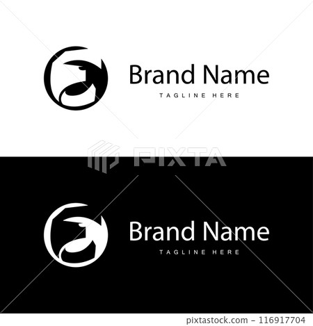 E letter logo in simple style Luxury product brand template illustration 116917704