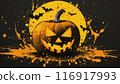 Halloween pumpkin (AI generated image) 116917993