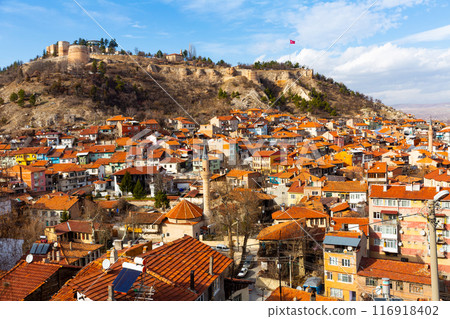 Turkish city of Kutahya with views of the castle Turkish city of Kutahya with views of the castle 116918402