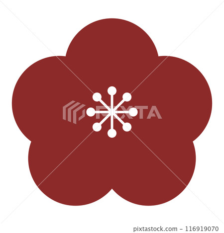 簡單的梅花開花圖 簡單的梅花開花圖 116919070