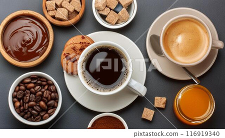 Various types of coffee Various types of coffee 116919340