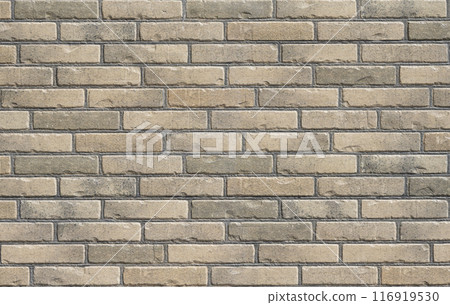 Brick exterior wall background material 116919530