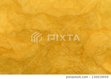 日本紙製成的金塊圖像[背景材料] 116919939