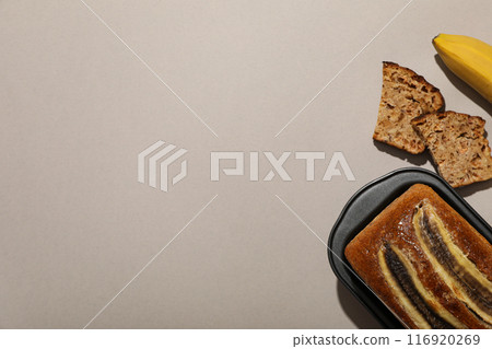 Tasty food with banana, concept of tasty food with banana 116920269