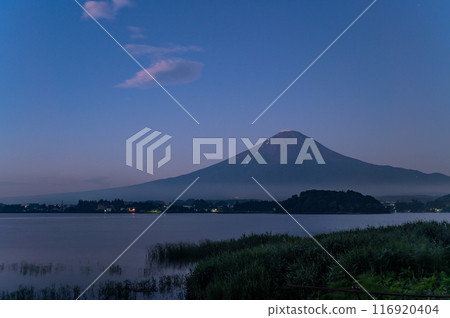 Mt. Fuji before dawn Mt. Fuji before dawn 116920404