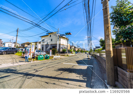 日本寒川街景從寒川神社站/宮山站到寒川神社的路線=前往寒川神社的路線照片4 116920566