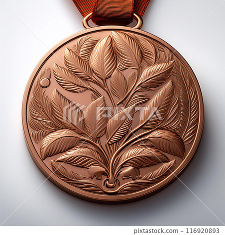 bronze medal, Olympics, third place, award ceremony, sports competition, trophy, honor, achievement, medalist, event, competition, athlete, medal presentation, metal, plaque, sportsmanship, training,  116920893