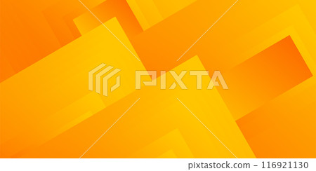 Orange 3D Autumn Geometric Background 116921130