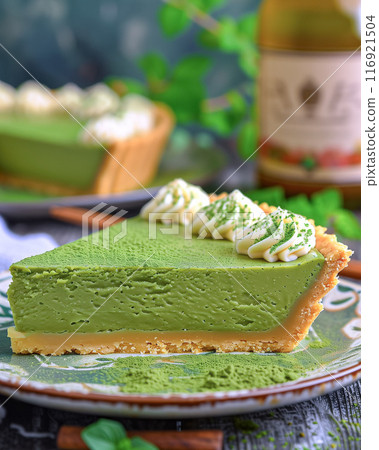 美味的抹茶塔 116921504