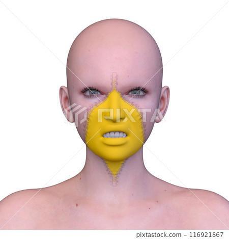 Close-up of a woman's face Close-up of a woman's face 116921867