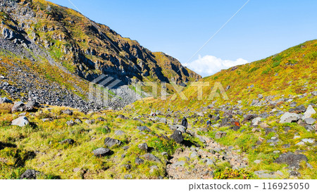 秋季攀登鳥海山：Chijadani 116925050