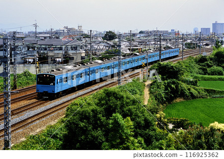 2006: Seven 201 series local trains running on the Tokaido Main Line 2006: Seven 201 series local trains running on the Tokaido Main Line 116925362
