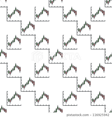 Cryptocurrency Trading vector Candlestick Chart colored seamless pattern Cryptocurrency Trading vector Candlestick Chart colored seamless pattern 116925942