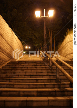 照明樓梯@釧路 116926372