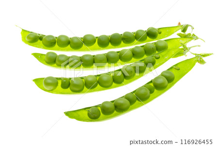 green peas isolated green peas isolated 116926455