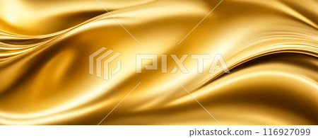 閃亮的金色布背景材料 116927099