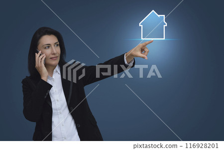 Business real estate concept Business real estate concept 116928201