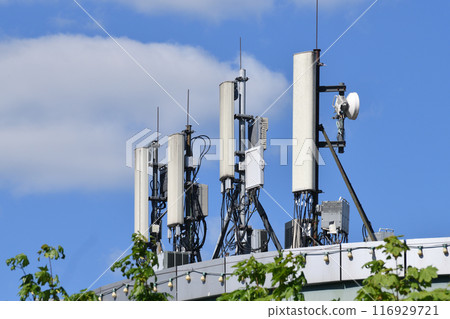 Base stations for cellular networks on a roof in Russia Base stations for cellular networks on a roof in Russia 116929721