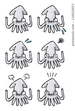 魷魚表情集 116929953