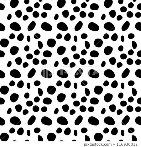 Small dash pattern. Seamless minimal dash pattern, small elements on white background. 116930012