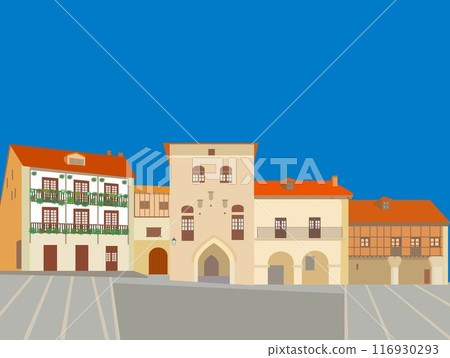 Santillana del Mar santillana del mar 馬約爾廣場 西班牙 夏季 Santillana del Mar santillana del mar 馬約爾廣場 西班牙 夏季 116930293