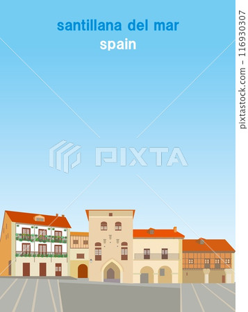 Santillana del Mar santillana del mar 馬約爾廣場 西班牙 夏季 Santillana del Mar santillana del mar 馬約爾廣場 西班牙 夏季 116930307