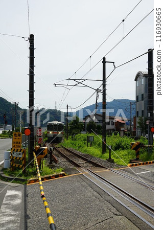 Scenery around Suruga-Oyama Station on the JR Gotemba Line in Oyama Town, Sunto District, Shizuoka Prefecture 116930665