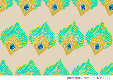 Ikat tribal Indian seamless pattern. Ethnic Aztec fabric carpet mandala ornament native boho chevron textile.Geometric African American oriental traditional vector illustrations. Embroidery style. Ikat tribal Indian seamless pattern. Ethnic Aztec fabric carpet mandala ornament native boho chevron textile.Geometric African American oriental traditional vector illustrations. Embroidery style. 116931247