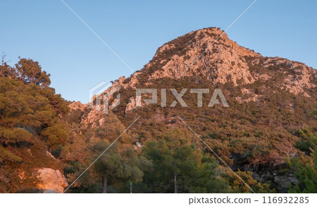 Adia-Schlucht on the west side of Karpathos, Greece. Adia-Schlucht on the west side of Karpathos, Greece. 116932285