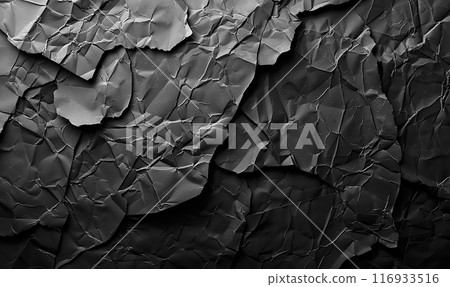 Illustrate a series of thin white lines over a black background, creating a subtle yet complex pattern, Generate Ai Illustrate a series of thin white lines over a black background, creating a subtle yet complex pattern, Generate Ai 116933516