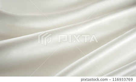 飄逸的純白絲緞 116933769