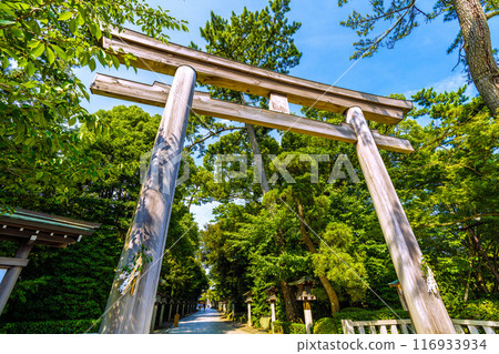 日本寒川市容 - 相模國一宮 寒川神社、鳥居、庭園等景色 = 2020 年 7 月 21 日 116933934
