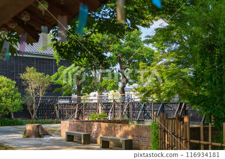 夏季半六庭園、風鈴裝飾（愛知縣半田市） 116934181