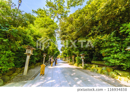 日本寒川市容、相模國一宮寒川神社、院內等所見 = 2020年7月21日 116934838