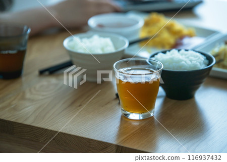 A table with food A table with food 116937432