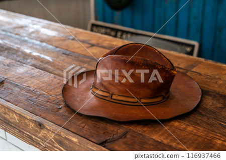 Leather hat Leather hat 116937466