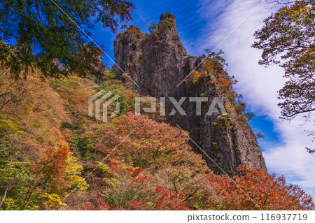 [群馬縣]妙義山紅葉季、石門之旅、第一石門 116937719