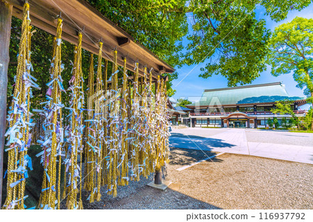 日本寒川街景、相模國一宮寒川神社、神社事務所等所見 = 2020年7月21日 116937792