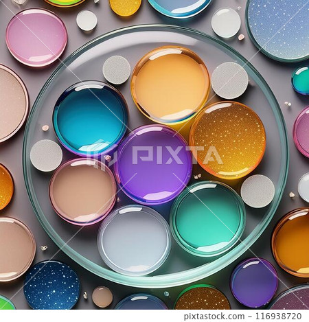 Transparent sparkling sphere 116938720